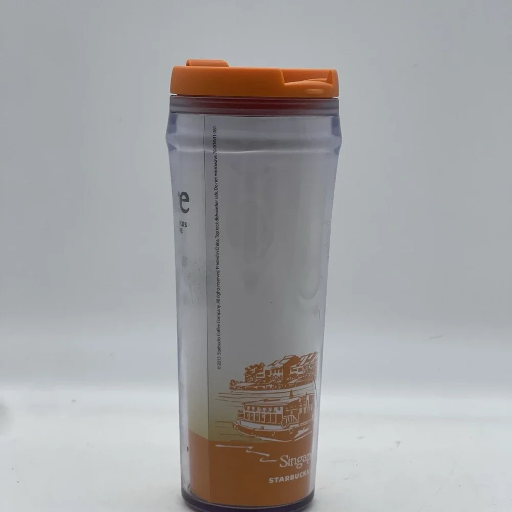 Starbucks Coffee 11032391 Singapore Global Icon Series 12 ounce Travel Tumbler‎
